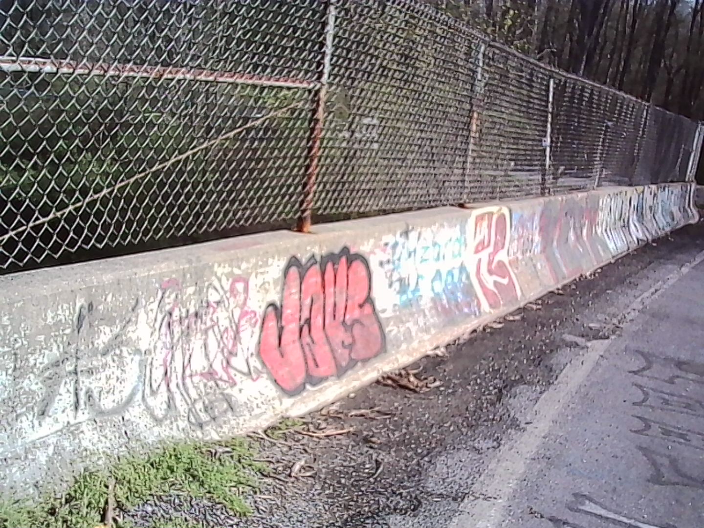 MORE gnarly bridge graffiti. Graffiti on a bridge that will soon be replaced